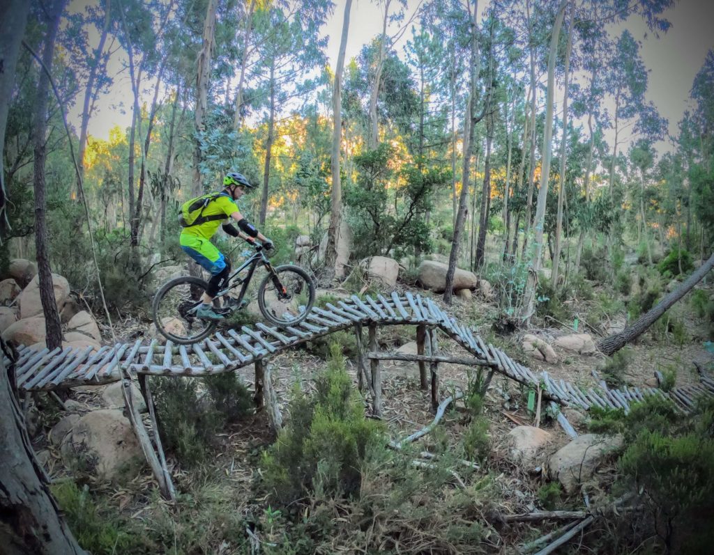 Wooden Northshore on Pedra Branca Trail - Sintra