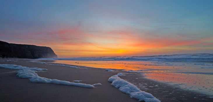 Sunset at Praia das Maçãs