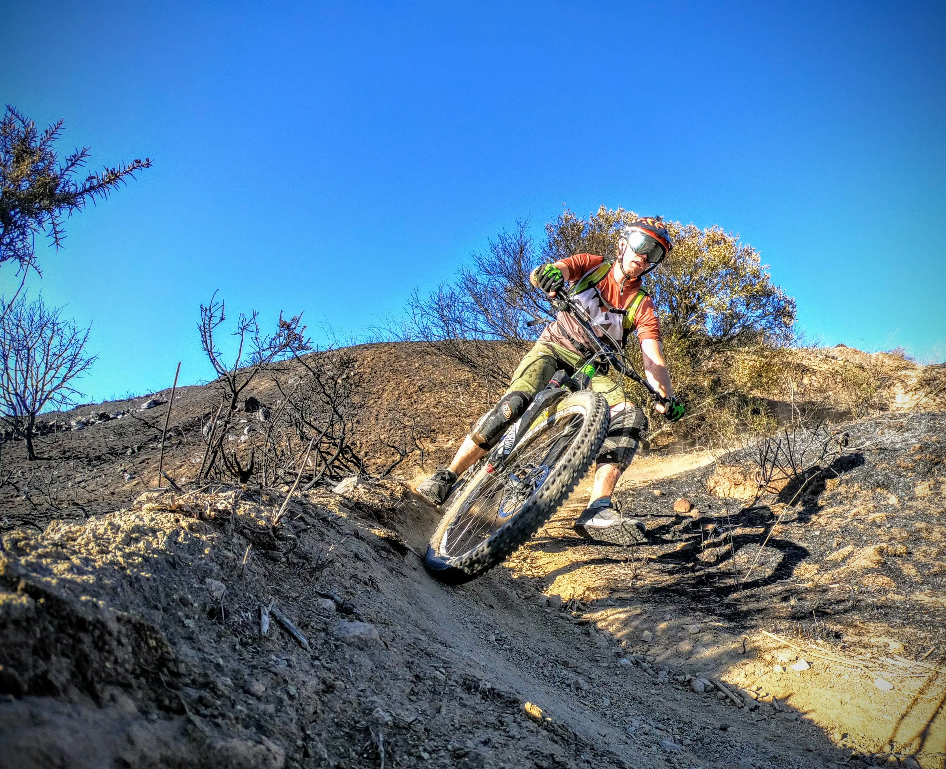 Berms after the Fire ! Donkey Trail - Sintra